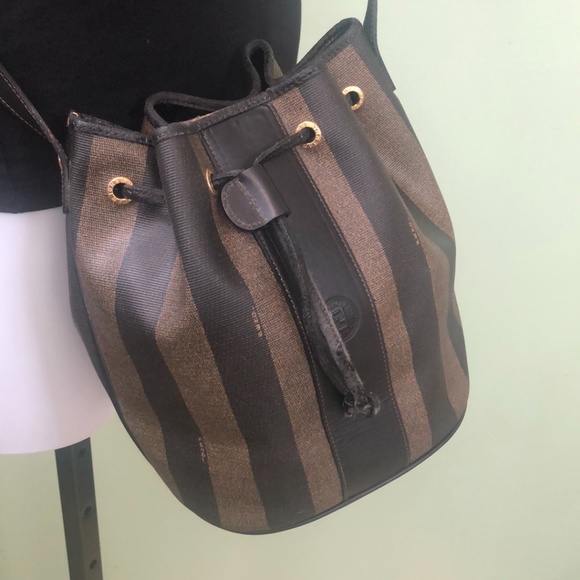 Fendi Drawstring Purse W/COA - Picture 6 of 14